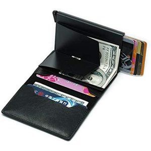 Vizliter Minimalist RFID Blocking Wallet, Slim Wallet, Wallets for Men